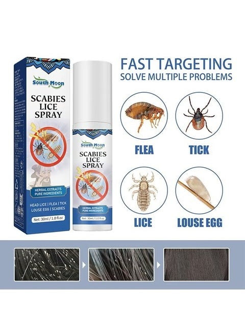ScabiesShield™ – Fast-Acting Lice & Scabies Spray (30ml)