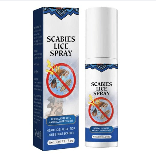 ScabiesShield™ – Fast-Acting Lice & Scabies Spray (30ml)